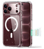 Magsafe Блестящ Калъф за iPhone 18 Pro/ 17 Pro, ESR Classic Hybrid Clear Shimmer Mag Case, Прозрачен