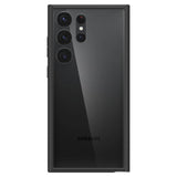 Противоударен Хибриден Калъф за Samsung S23 Ultra, Spigen Ultra Hybrid Case, Черен (2)