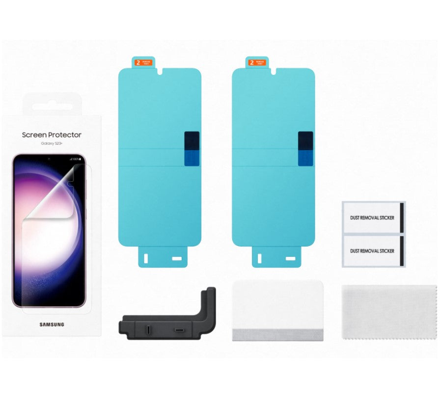 Оригинален Протектор за Samsung S23 Plus, Screen Folio Glass EF-US916CTE, Прозрачен (3)