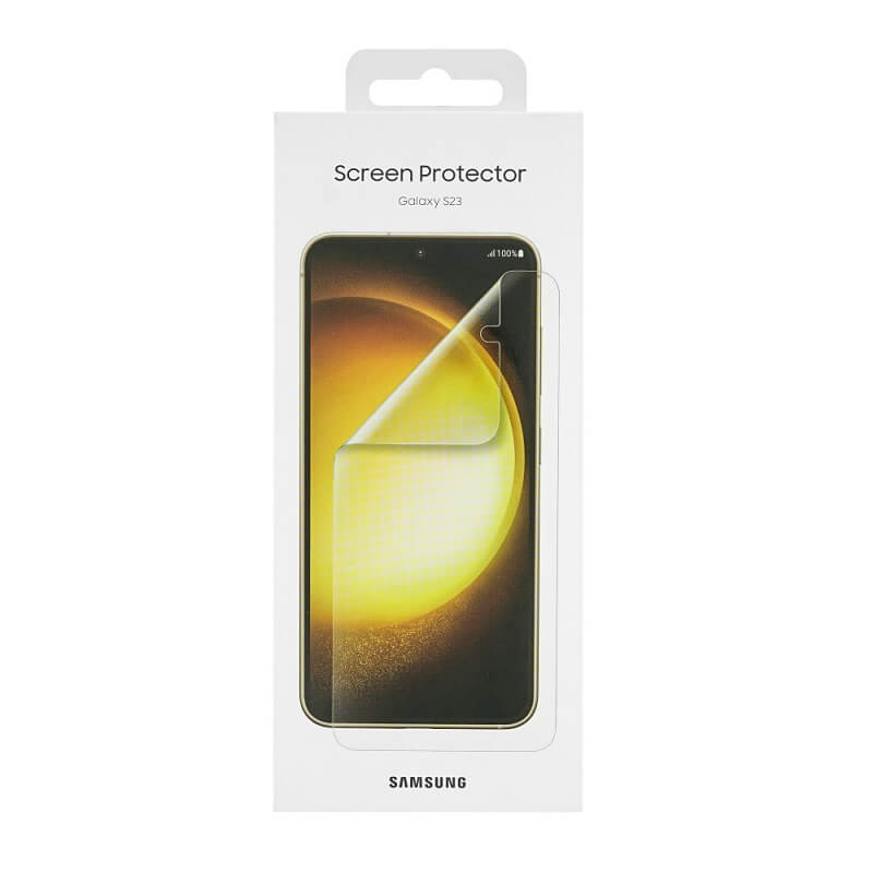 Оригинален Протектор за Samsung S23, Screen Folio Glass EF-US911CTE, Прозрачен (7)