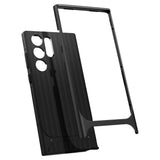 Противоударен Калъф за Samsung S23 Ultra, Spigen Neo Hybrid Case, Черен (7)