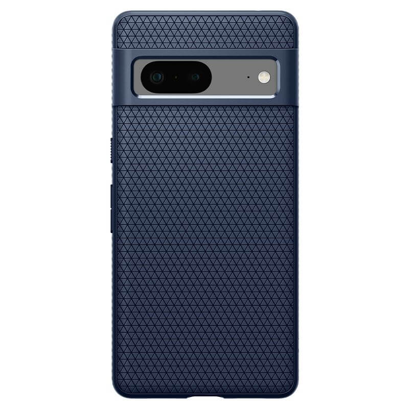 Противоударен Калъф за Google Pixel 7, Spigen Liquid Air Case, Син (2)