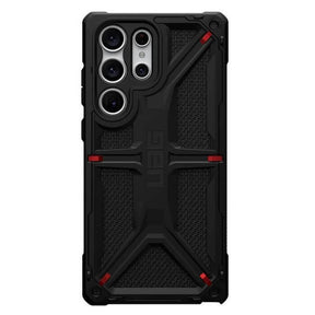 Противоударен Калъф за Samsung S23 Ultra, UAG Monarch Kevlar Case, Черен