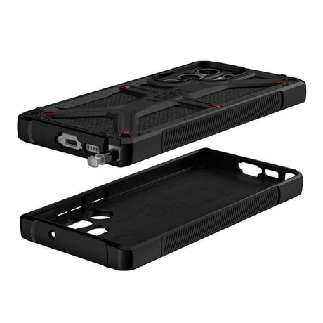 Противоударен Калъф за Samsung S23 Ultra, UAG Monarch Kevlar Case, Черен (3)