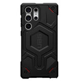 Magsafe Противоударен Калъф за Samsung S23 Ultra, UAG Monarch Pro Kevlar Case, Черен