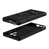 Magsafe Противоударен Калъф за Samsung S23 Ultra, UAG Monarch Pro Carbon Fiber Case, Черен (3)
