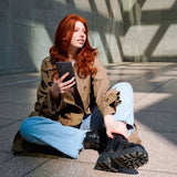 Противоударен Силиконов Калъф за Samsung S23 Ultra, Spigen Liquid Air Case, Черен (9)