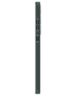 Противоударен Силиконов Калъф за Samsung S23 Ultra, Spigen Liquid Air Case, Зелен (5)