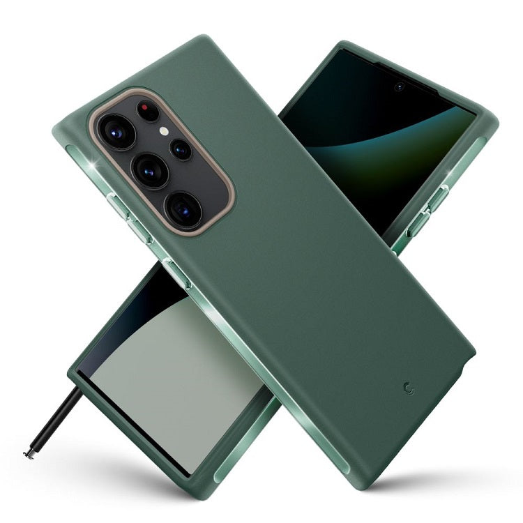 Силиконов Калъф за Samsung S23 Ultra, Spigen Cyrill Ultra Color Case, Зелен (2)