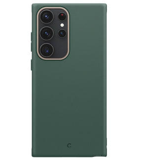 Силиконов Калъф за Samsung S23 Ultra, Spigen Cyrill Ultra Color Case, Зелен