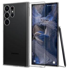 Тънък Калъф за Samsung S23 Ultra, Spigen Air Skin Case, Прозрачен