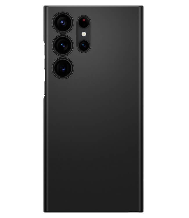 Тънък Калъф за Samsung S23 Ultra, Spigen Air Skin Case, Черен (2)