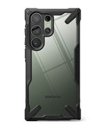 Противоударен Хибриден Калъф за Samsung S23 Ultra, Ringke Fusion X Case, Черен