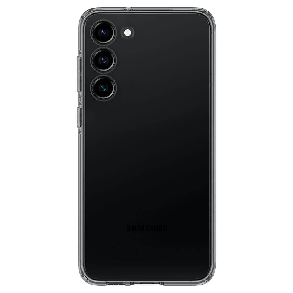 Силиконов Калъф за Samsung S23, Spigen Liquid Space Crystal Case, Черен (5)