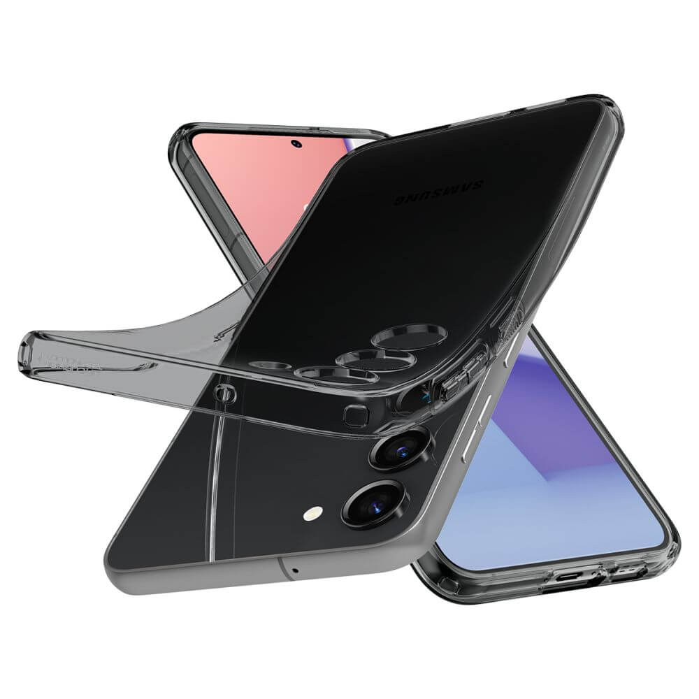 Силиконов Калъф за Samsung S23, Spigen Liquid Space Crystal Case, Черен (3)