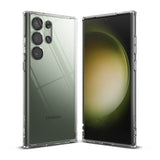 Противоударен Хибриден Калъф за Samsung S23 Ultra, Ringke Fusion Case, Прозрачен