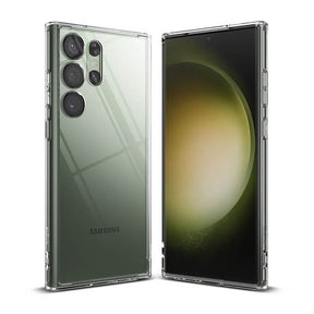 Противоударен Хибриден Калъф за Samsung S23 Ultra, Ringke Fusion Case, Прозрачен