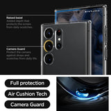 Противоударен Силиконов Калъф за Samsung S23 Ultra, Spigen Liquid Crystal Case, Прозрачен (7)