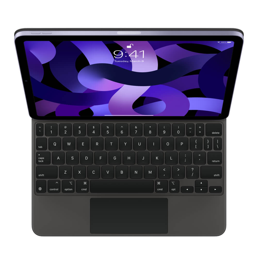 Оригинален Калъф с Клавиатура и Тъчпад за iPad Pro 11, Apple Magic Keyboard Case Mxqt2, Черен (3)