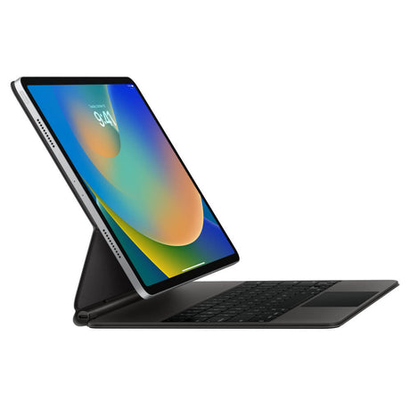 Оригинален Калъф с Клавиатура и Тъчпад за iPad Pro 12.9 2022-2018/ Air 13, Apple Magic Keyboard Case Mjqk3, Черен