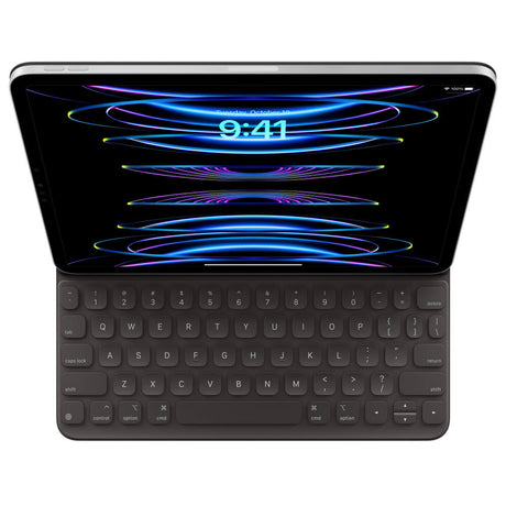 Оригинален Калъф с Клавиатура за iPad Pro 11, Apple Smart Keyboard Folio Case Mxnk2, Черен (4)