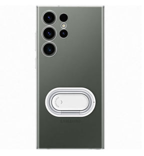 Оригинален Калъф с Поставка за Samsung S23 Ultra, Clear Gadget Case EF-XS918CTEGWW, Прозрачен