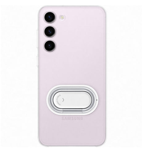 Оригинален Калъф с Поставка за Samsung S23 Plus, Clear Gadget Case EF-XS916CTEGWW, Прозрачен (2)