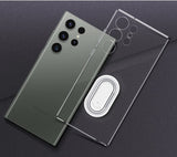 Оригинален Калъф с Поставка за Samsung S23 Ultra, Clear Gadget Case EF-XS918CTEGWW, Прозрачен (2)