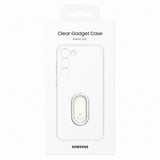 Оригинален Калъф с Поставка за Samsung S23 Plus, Clear Gadget Case EF-XS916CTEGWW, Прозрачен (10)