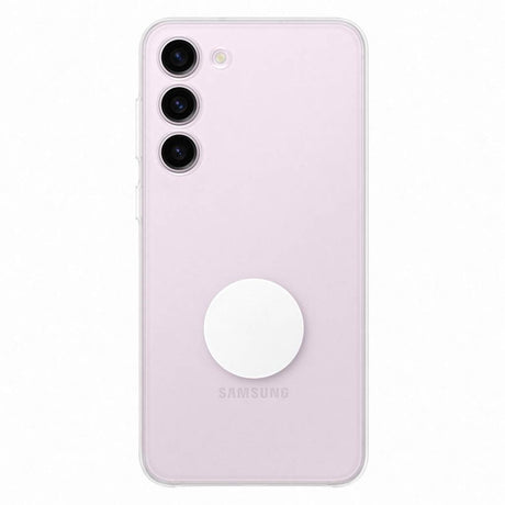 Оригинален Калъф с Поставка за Samsung S23 Plus, Clear Gadget Case EF-XS916CTEGWW, Прозрачен (9)
