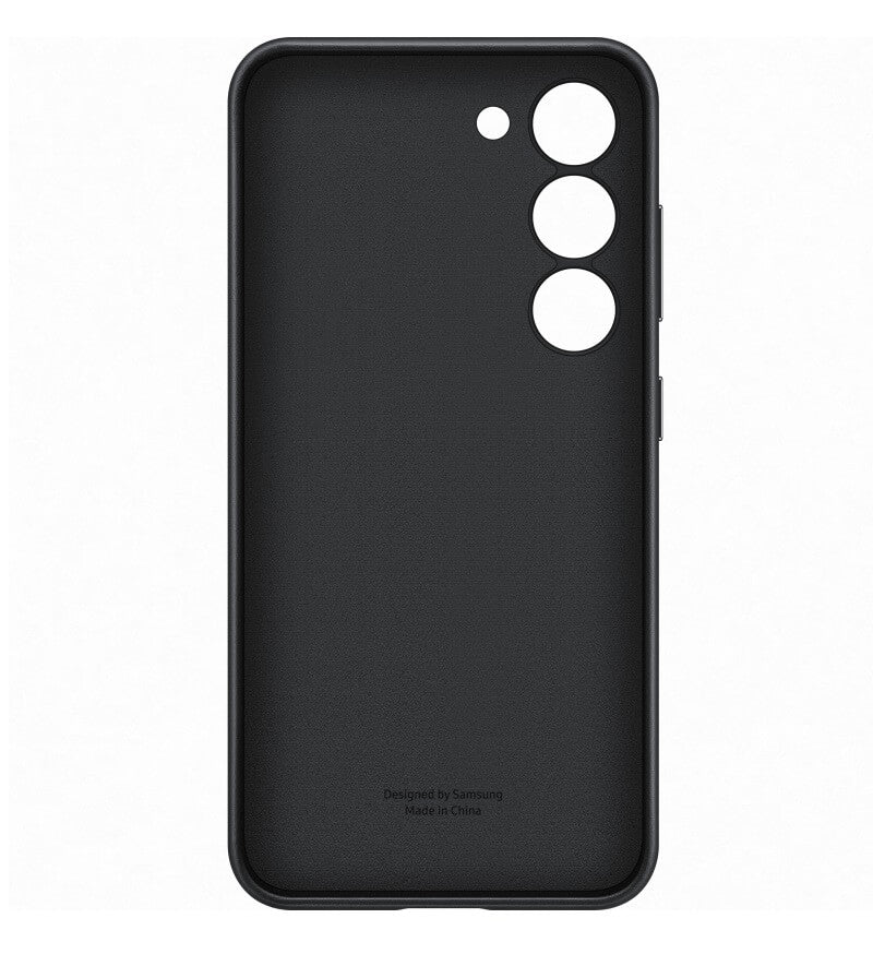 Оригинален Кожен Калъф за Samsung S23, Leather Cover Case EF-VS911LBEGWW, Черен (2)