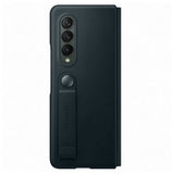 Оригинален Кожен Калъф за Samsung Z Fold 3, Leather Flip Cover Book Case EF-FF926LGEGWW, Зелен