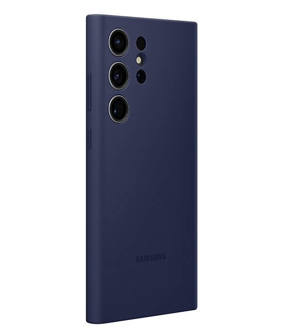 Оригинален Силиконов Калъф за Samsung S23 Ultra, Silicone Cover Case EF-PS918TNEGWW, Син (2)
