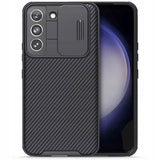 Калъф с Плъзгач за Камера за Samsung S23, Nillkin CamShield Case, Черен