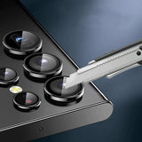 Протектор за Камерата на Samsung S23 Ultra, Hofi CamRing Glass, Черен (3)