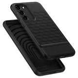 Противоударен Калъф за Samsung S23 Plus, Spigen Caseology Parallax, Черен (8)