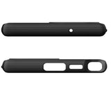 Противоударен Калъф за Samsung S23 Ultra, Spigen Caseology Parallax, Черен (7)