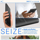 Противоударен Калъф за Samsung S23 Ultra, Spigen Caseology Parallax, Черен (13)