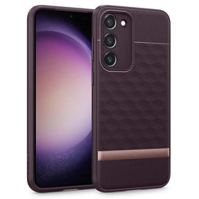 Противоударен Калъф за Samsung S23 Plus, Spigen Caseology Parallax, Бордо