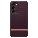 Противоударен Калъф за Samsung S23 Plus, Spigen Caseology Parallax, Бордо (3)
