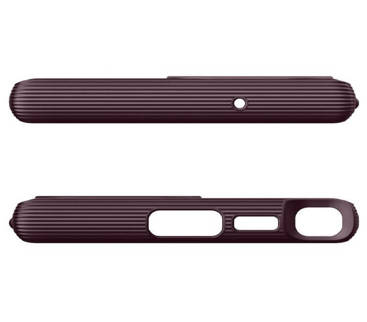 Противоударен Калъф за Samsung S23 Ultra, Spigen Caseology Parallax, Бордо (7)