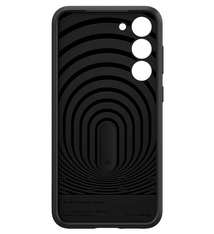 Противоударен Калъф за Samsung S23, Spigen Caseology Parallax, Черен (5)