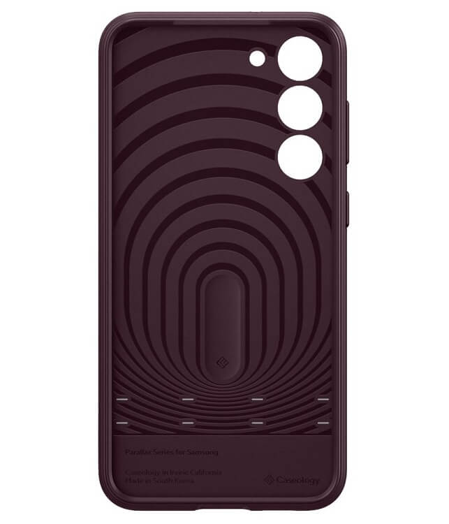 Противоударен Калъф за Samsung S23, Spigen Caseology Parallax, Бордо (5)