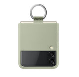 Оригинален Силиконов Калъф за Samsung Z Flip 3, Silicone Ring Cover Case EF-PF711TMEGWW, Зелен (2)