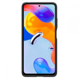 Противоударен Калъф за Xiaomi Redmi Note 11 Pro, Spigen Liquid Air Case, Черен (3)