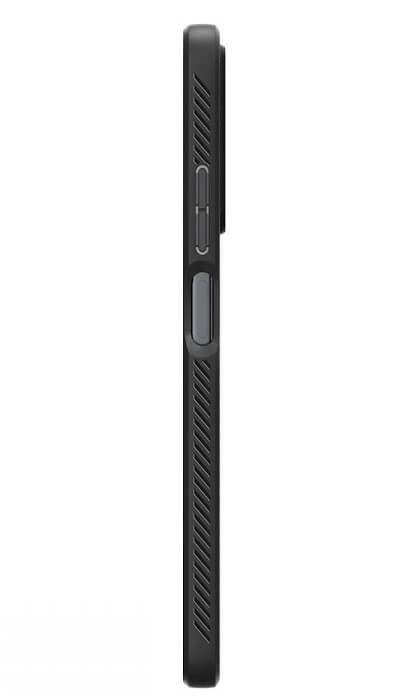 Противоударен Калъф за Xiaomi Redmi Note 11 Pro, Spigen Liquid Air Case, Черен (5)