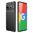 Силиконов Калъф за Google Pixel 7 Pro, New Carbon Case, Черен