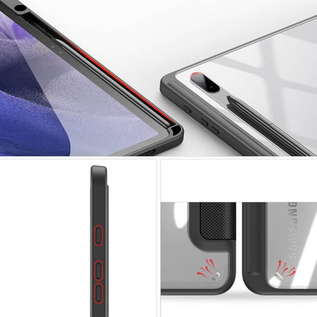 Калъф за iPad 9/ 8/ 7 10.2", Dux Ducis Toby Case, Черен (3)
