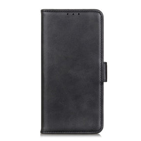 Кожен Калъф за Google Pixel 6, Horse Book Case, Черен