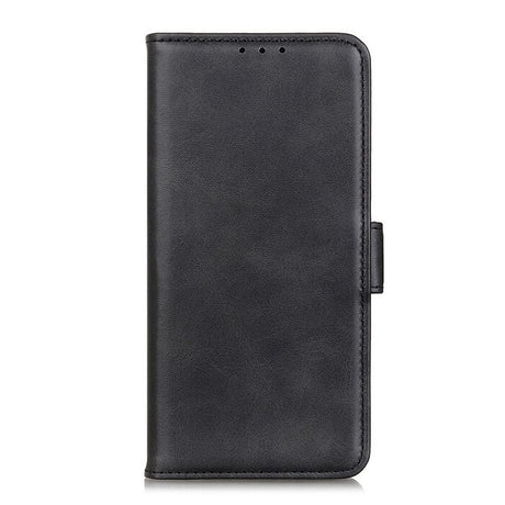 Кожен Калъф за Google Pixel 6, Horse Book Case, Черен